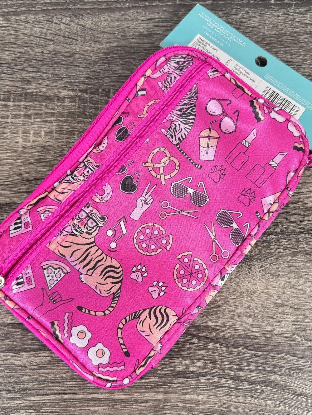 NEW Yoobi Tiger Pencil Organizer